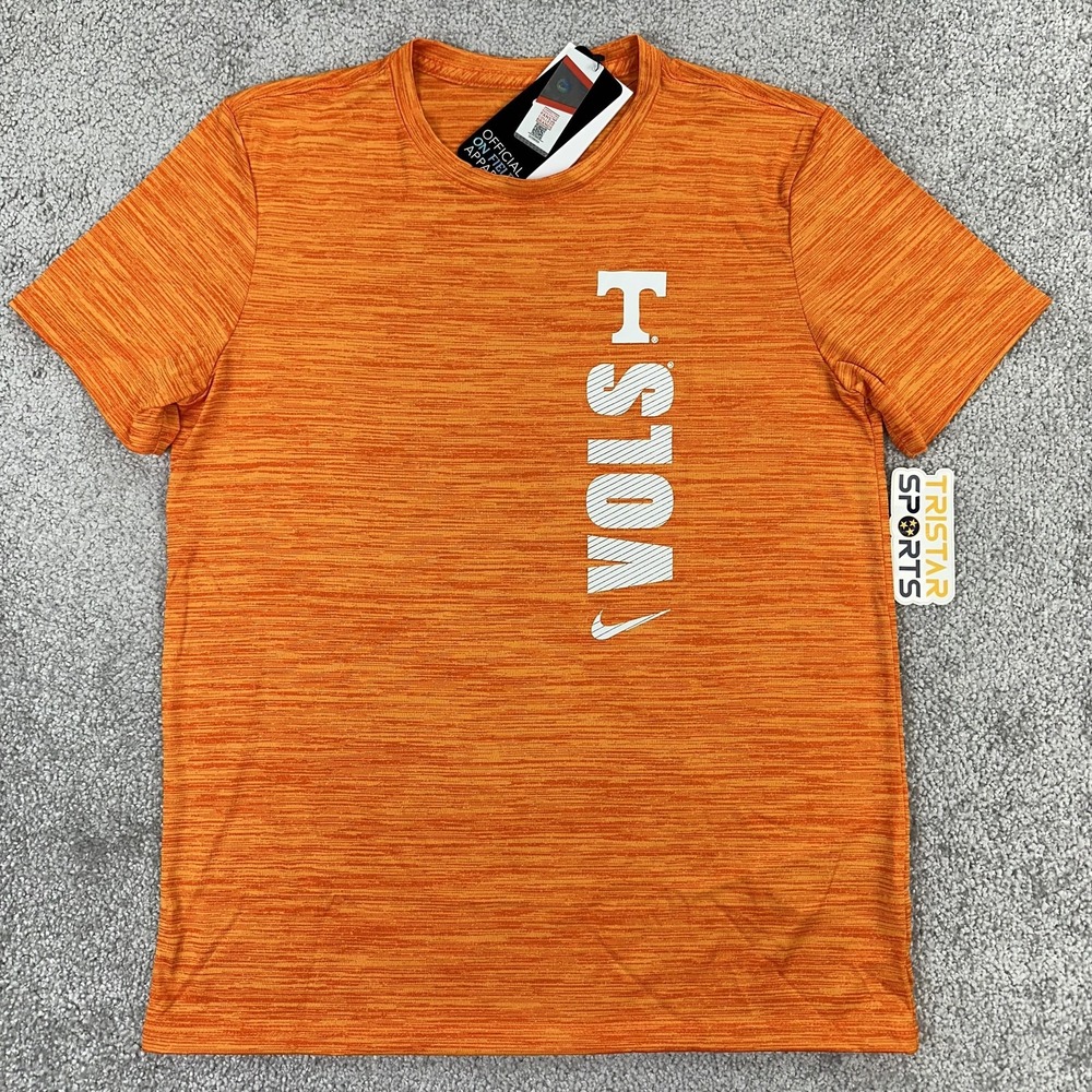 Tennessee Volunteers Shirt Womens Small Orange Football Nike Dri Fit On Field